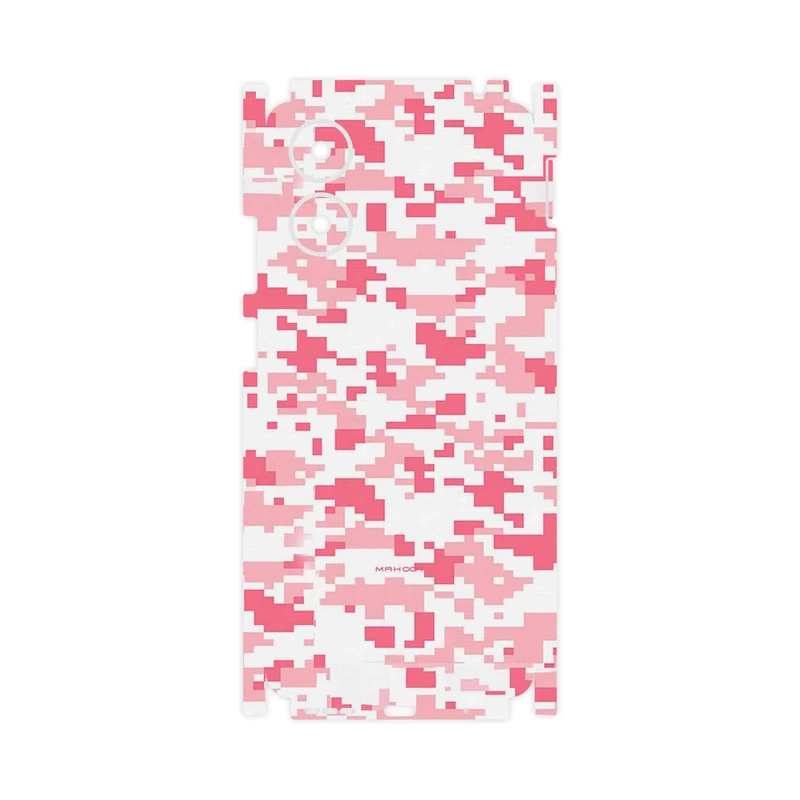 برچسب پوششی ماهوت مدل Army_Pink_Pixel-FullSkin مناسب برای گوشی موبایل موتورولا Moto G04