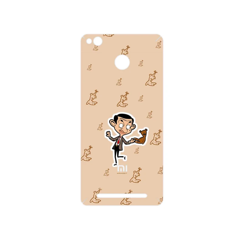 برچسب پوششی ماهوت مدل Mr.Bean مناسب برای گوشی موبایل شیائومی Redmi 3 Pro