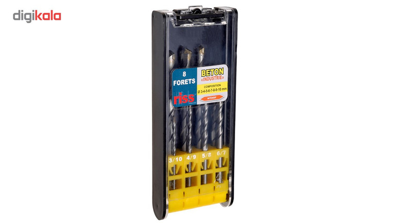 مجموعه 8 عددی مته گرانیت ریس مدل C008Q5000