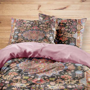 سرویس روتختی مدوپد طرح فرش نهاوند مدل C-Nahavand37 یک نفره 4 تکه