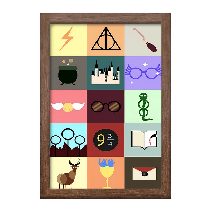تابلو خندالو طرح هری پاتر (Harry Potter) کد F4443