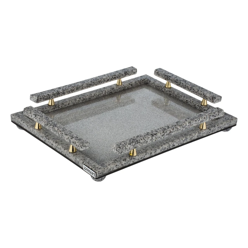 سینی دسته دار مدل 01 سایز 40×30 سانتی متر