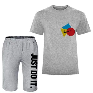 ست تی شرت و شلوارک مردانه مدل A73