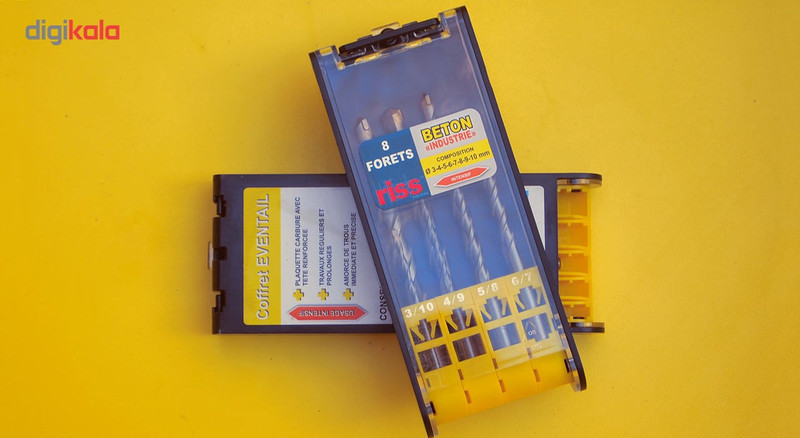 مجموعه 8 عددی مته گرانیت ریس مدل C008Q5000