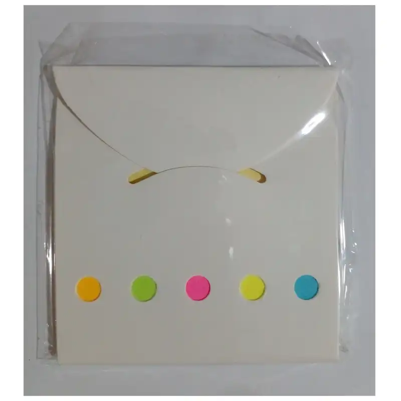 کاغذ یادداشت چسب دار مدل لبخند کد 1