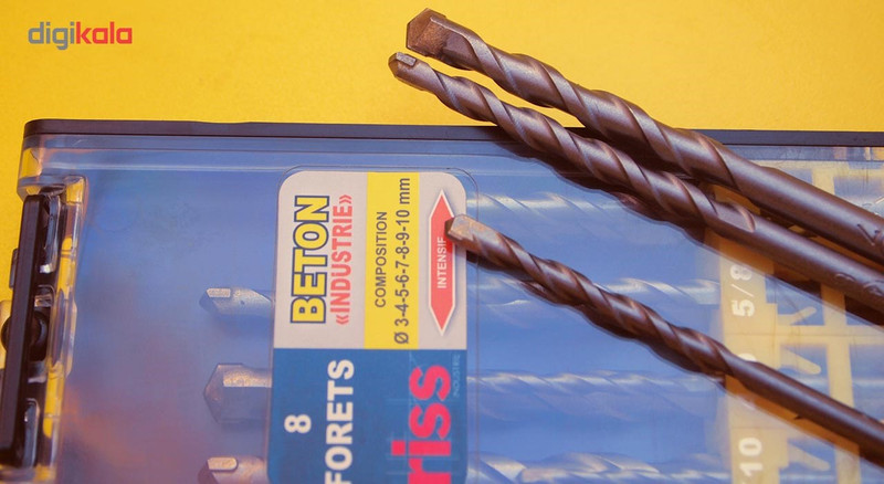 مجموعه 8 عددی مته گرانیت ریس مدل C008Q5000