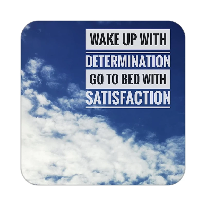 زیر لیوانی کاکتی طرح جملات انگیزشی و مثبت مدل mp24863