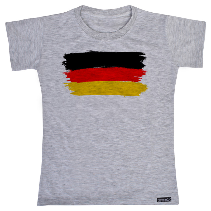 تی شرت آستین کوتاه دخترانه 27 مدل Germany کد MH392