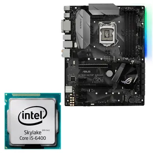 مادربرد ایسوس مدل STRIX Z270H GAMING به همراه پردازنده مرکزی اینتل سری Skylake مدل Core i5-6400