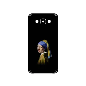 MAHOOT Girl with a Pearl Earring of Vermeer Cover Sticker for Samsung Galaxy E7