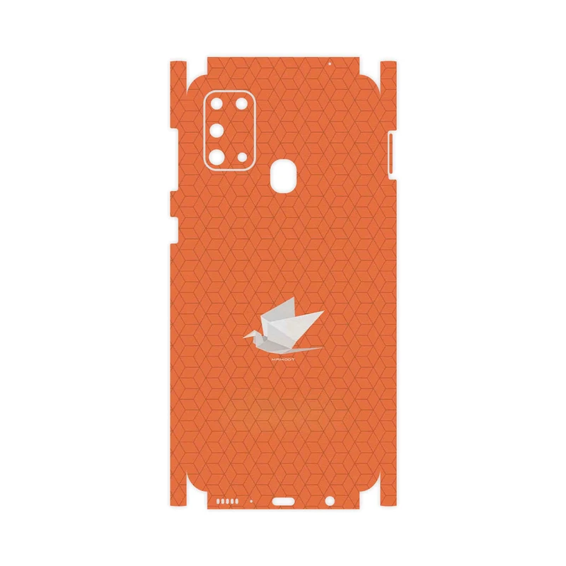 برچسب پوششی ماهوت مدل Minimalist origami bird-FullSkin مناسب برای گوشی موبایل سامسونگ Galaxy M31