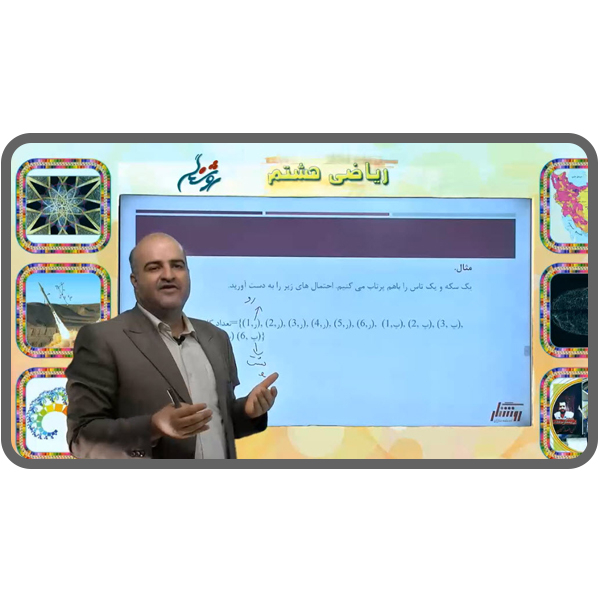 ویدئو آموزش ریاضی پایۀ هشتم نشر اندیشه سازان روشنگر