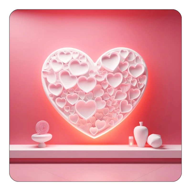 مگنت کاکتی طرح عاشقانه مدل mp39740