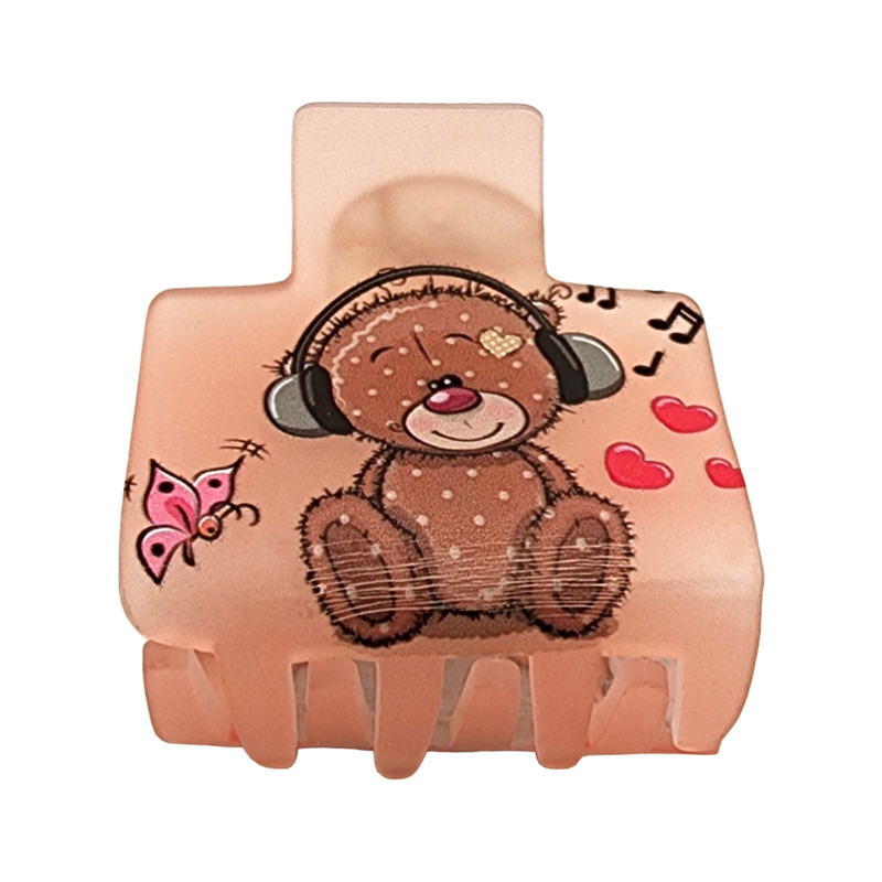 کلیپس مو دخترانه مدل خرس کد K48-OR