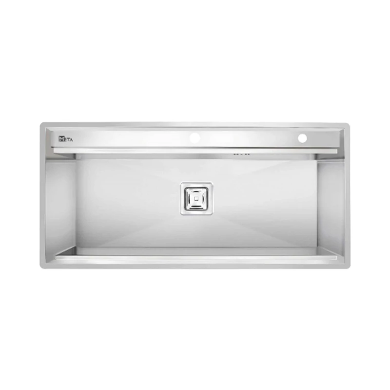 سینک ظرفشویی استیل توکار یک لگنه متا مدل ML104S سینک ظرفشویی استیل توکار یک لگنه متا مدل ML104S