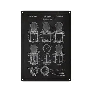 دیوارکوب مدل لوازم ارایشگاه کد s 1011barbershop