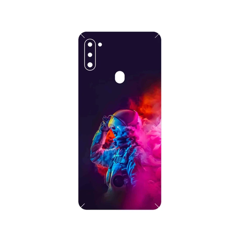 برچسب پوششی ماهوت مدل Smoke Rainbow Digital Art 1 مناسب برای گوشی موبایل سامسونگ Galaxy M11