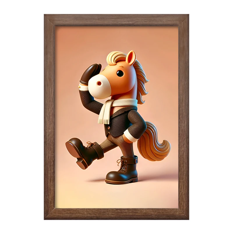 تابلو خندالو طرح اسب کد F9305