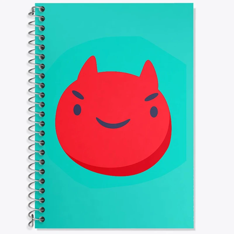 دفتر لغت 50 برگ خندالو مدل ایموجی Emoji کد 3012