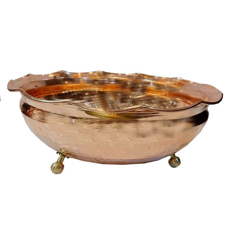 آجیل خوری مسی مدل 3 پایه کد 879