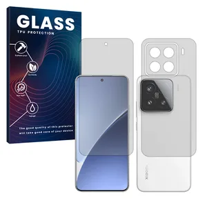 Glass Matte Hydrogel Screen Protector for Xiaomi 15S Pro mobile phone along with the back protector