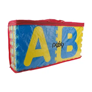 Baafoam latin alphabets Tatami flooring 33x33 cm Pack of 28