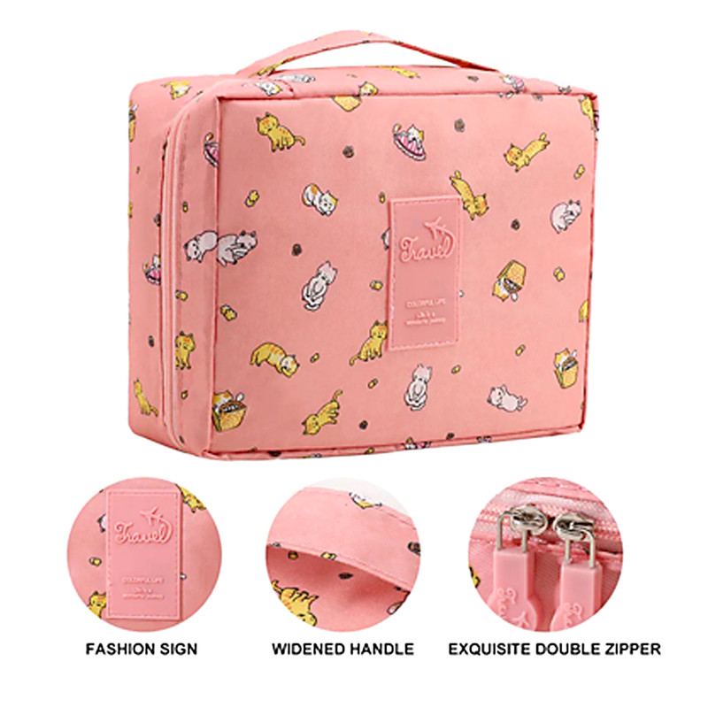 کیف لوازم آرایش زنانه مدل Everly Essence-A198-G