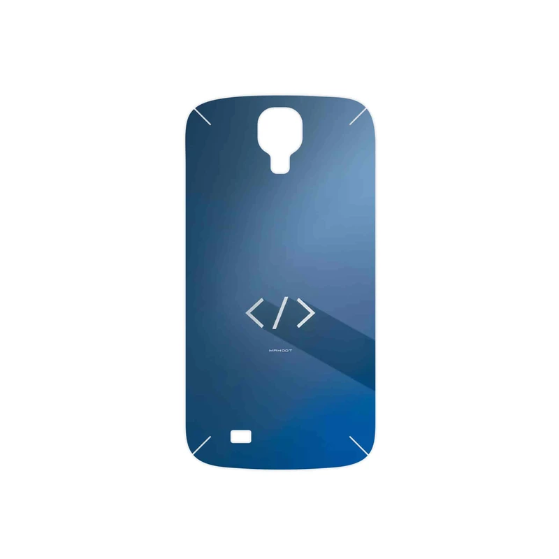برچسب پوششی ماهوت مدل Minimal Coding icon مناسب برای گوشی موبایل سامسونگ Galaxy S4