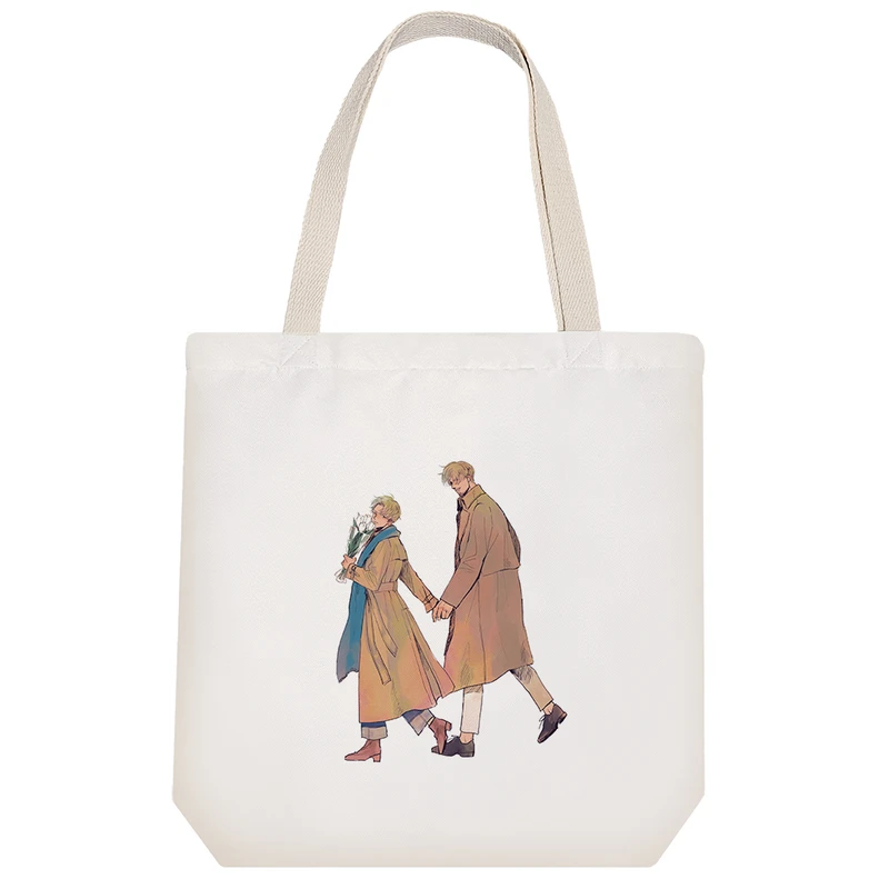 ساک خرید خندالو مدل اروین و لیوای  انیمه اتک آن تایتان Attack on Titan کد 1499