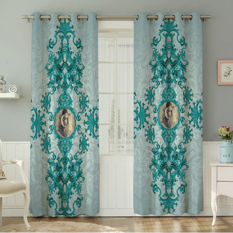 پرده نیروانا طرح مدرن  مدل مخمل کد 8684 سایز 140×280 سانتی متر