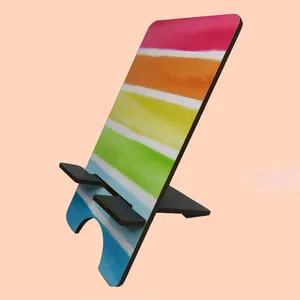 پایه نگهدارنده گوشی موبایل مدل فانتزی طرح رنگارنگ کد 02