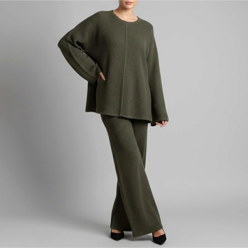 ست پلیور و شلوار زنانه سون پون مدل w208