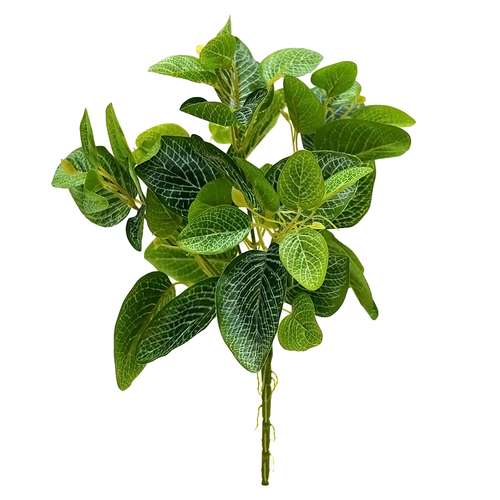 گل مصنوعی مدل بوته برگ لمسی کد 9091