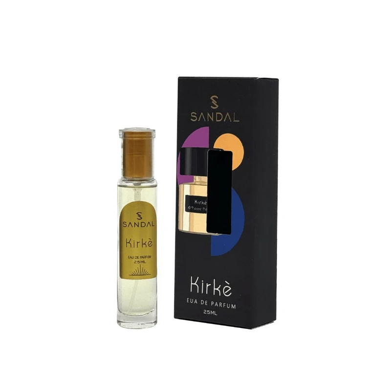 عطر جیبی زنانه صندل مدل کیرکه تیزیانا با رایحه شیرین حجم ۲۵ میلی‌لیتر