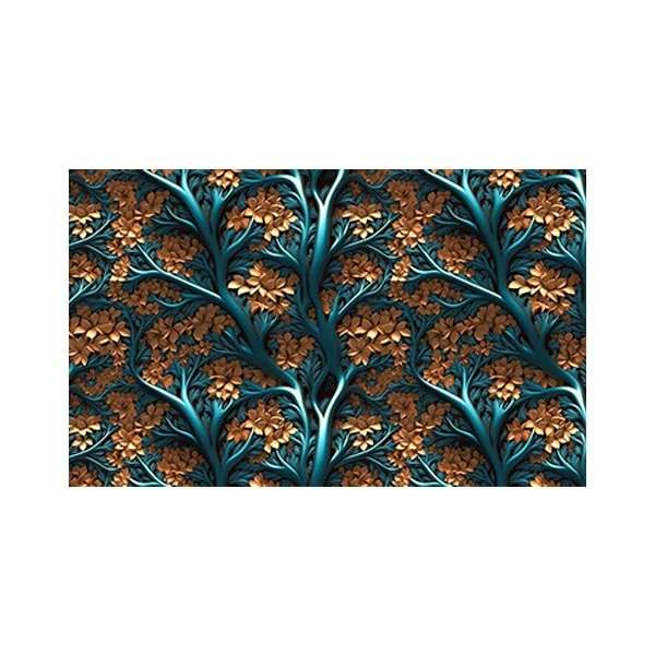 پادری مدل گل و طبیعت کد M35M001-MF0109 سایز 76x46 سانتی متر