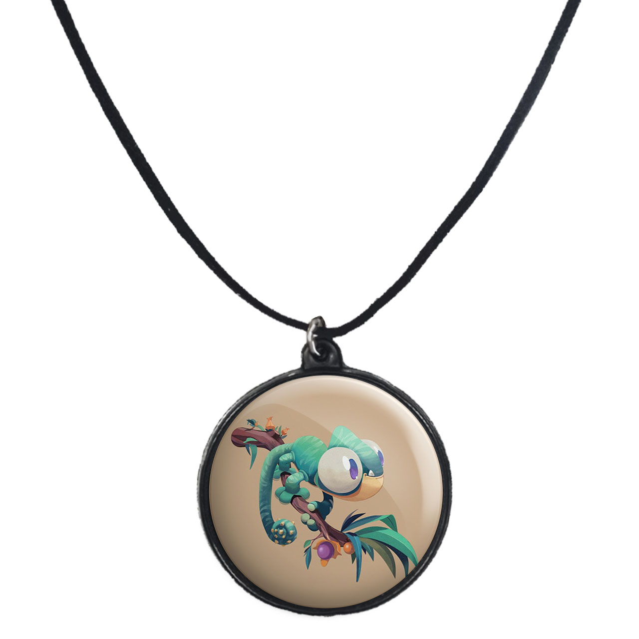 گردنبند پرمانه طرح حیوانات کیوت کد pmb.21532 مدل دو طرفه