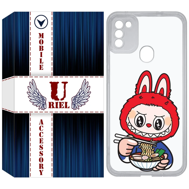 کاور یوریل مدل Clear کد 117 طرح لبوبو Labubu مناسب برای گوشی موبایل سامسونگ Galaxy A11 / M11