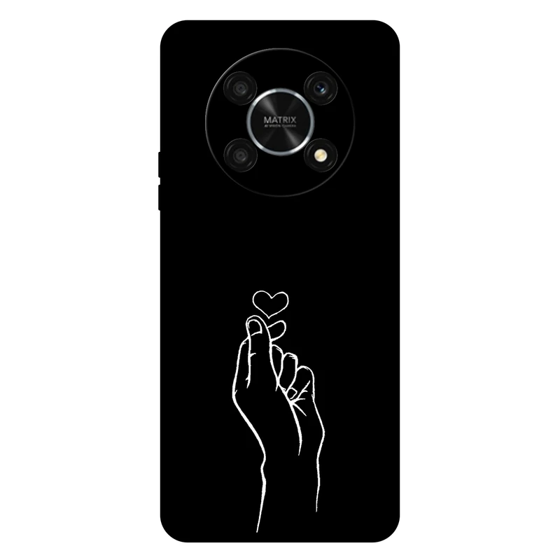 کاور مگافون طرح قلب مدل 7769 مناسب برای گوشی موبایل آنر X9 5G / X30