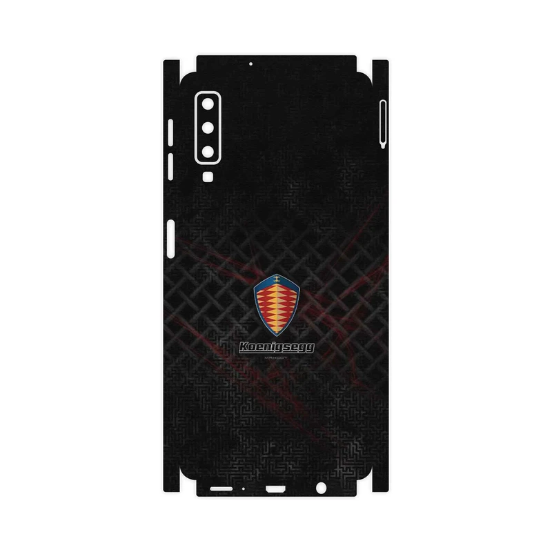 برچسب پوششی ماهوت مدل Koenigsegg Automotive AB-FullSkin مناسب برای گوشی موبایل سامسونگ Galaxy A7 2018