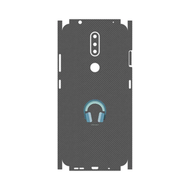 برچسب پوششی ماهوت مدل Minimal Headphone Icon-FullSkin مناسب برای گوشی موبایل نوکیا 2.4