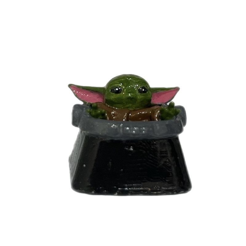 دکمه کیبورد مدل Baby Yoda