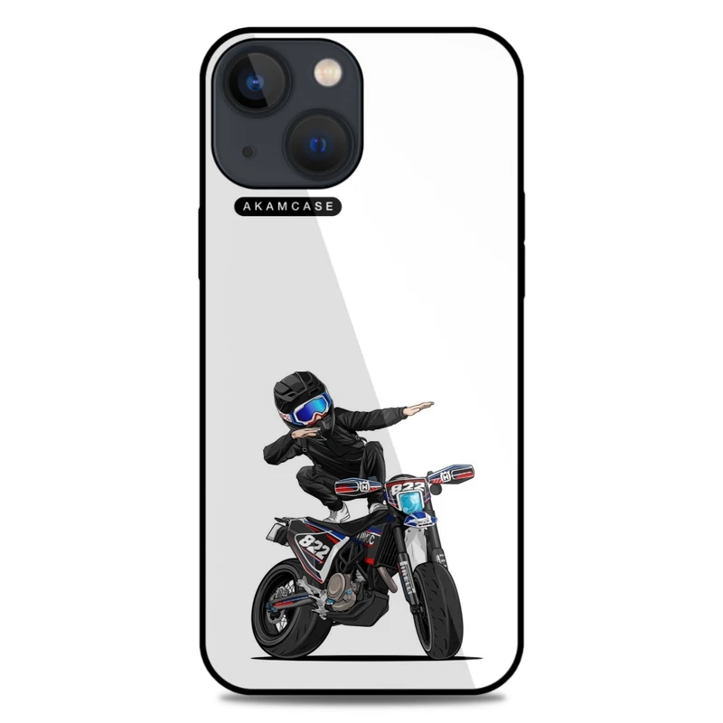 کاور آکام مدل AMC-WA13M-MOTORCYCLE-13 مناسب برای گوشی موبایل اپل iPhone 13 Mini
