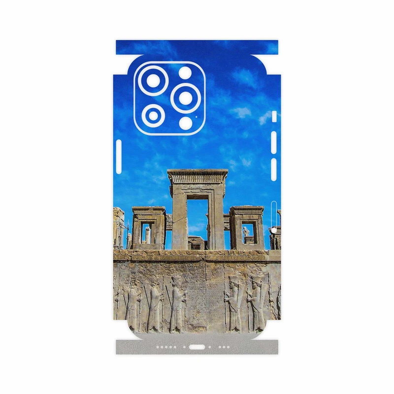 برچسب پوششی ماهوت مدل TAKHT-e-JAMSHID-FullSkin مناسب برای گوشی موبایل اپل iphone 13 Pro