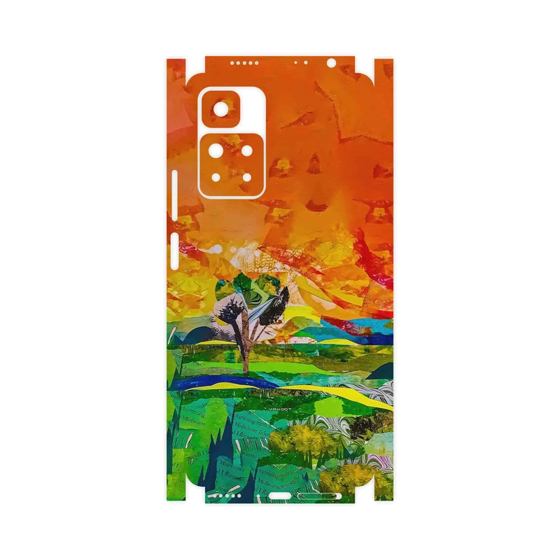 برچسب پوششی ماهوت مدل Collage of Painting-FullSkin مناسب برای گوشی موبایل شیائومی Redmi Note 11 Pro Plus 5G