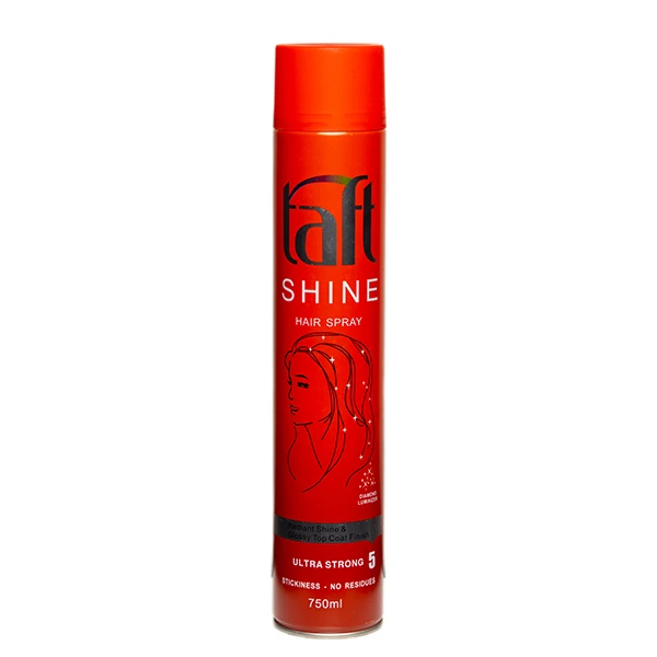 اسپری مو تافت مدل shine حجم 750 میلی لیتر