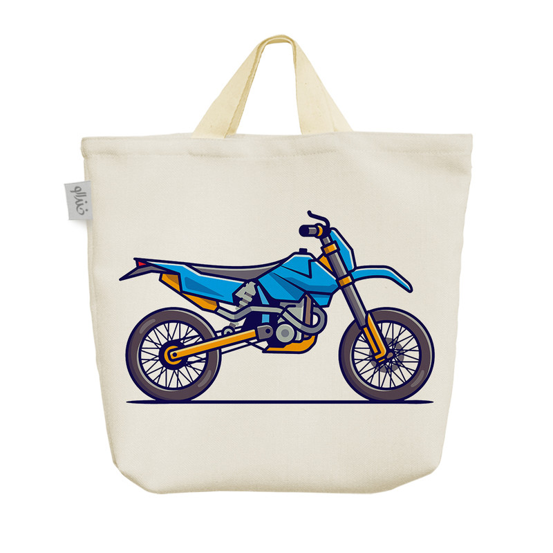 ساک خرید خندالو مدل موتور سیکلت Motorcycle کد 3474