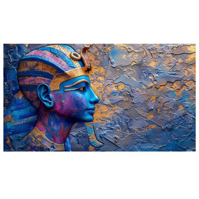 کاغذ دیواری مدل فرعون مصر باستان کد AR3060479