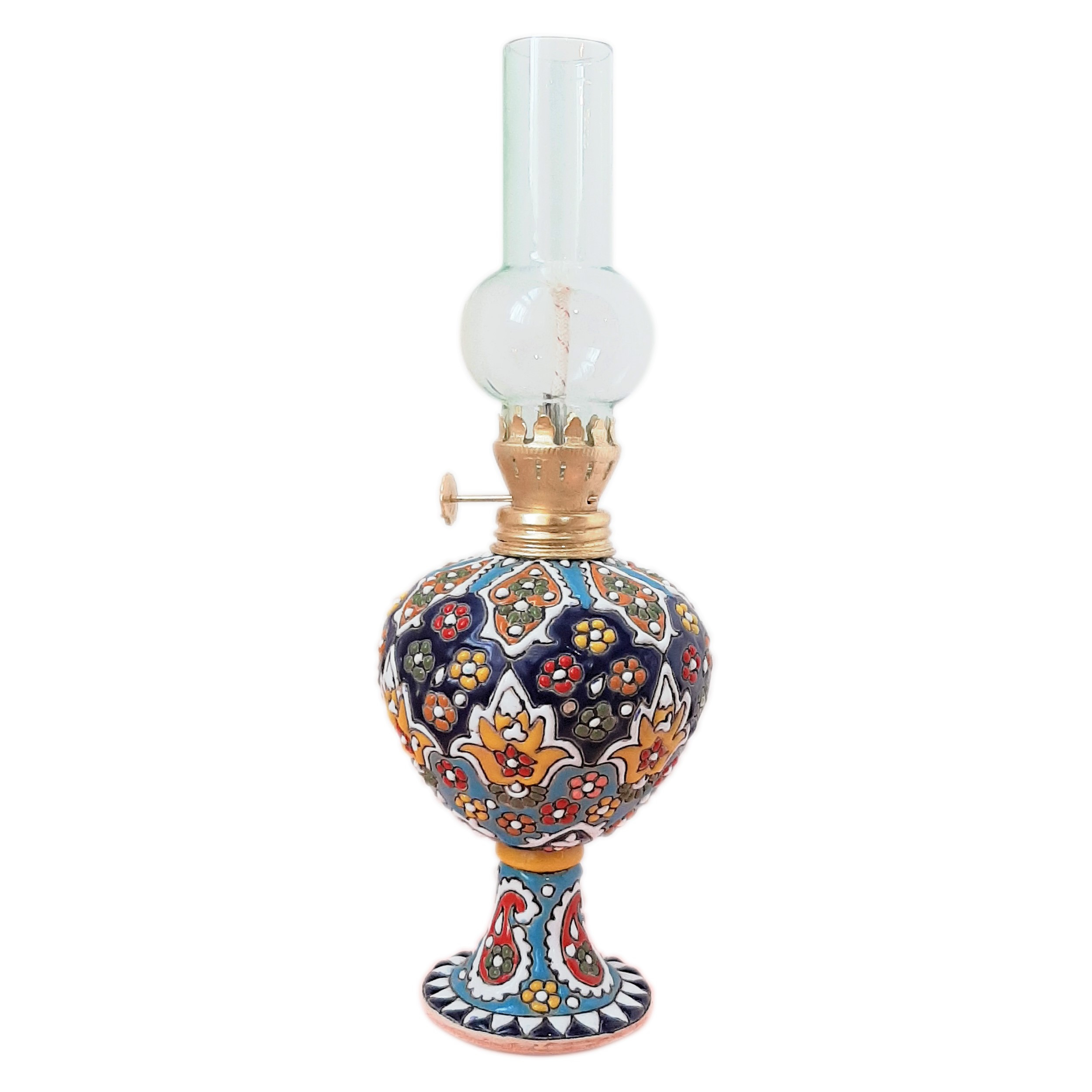 چراغ گردسوز میناکاری مدل نوروز کد E33