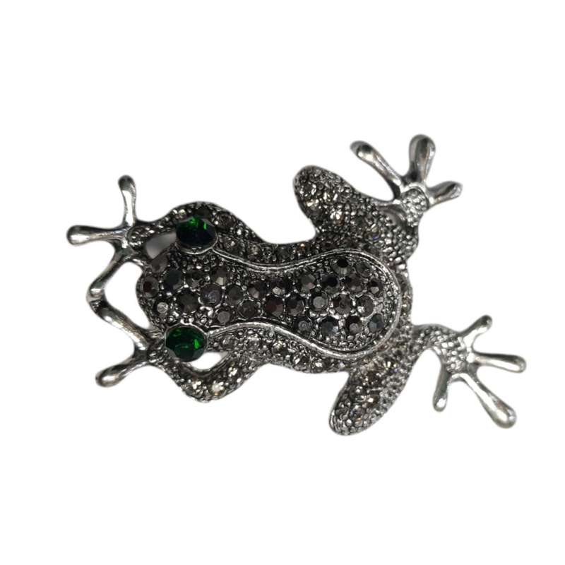 سنجاق سینه زنانه مدل قورباغه