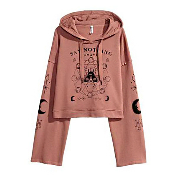 هودی دخترانه اچ اند ام مدل fa607